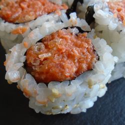 Joy Kitchen - Spicy tuna sushi roll.