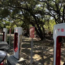 Tesla Supercharger - Pic of Casa de Fruita charging station