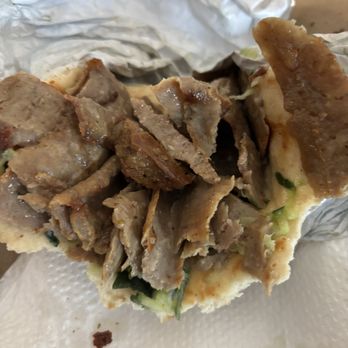 Bylo Gyro - Asked for extra sauce. Got No sauce, just a ton of grease. - Salad Near Me - Parma, Ohio