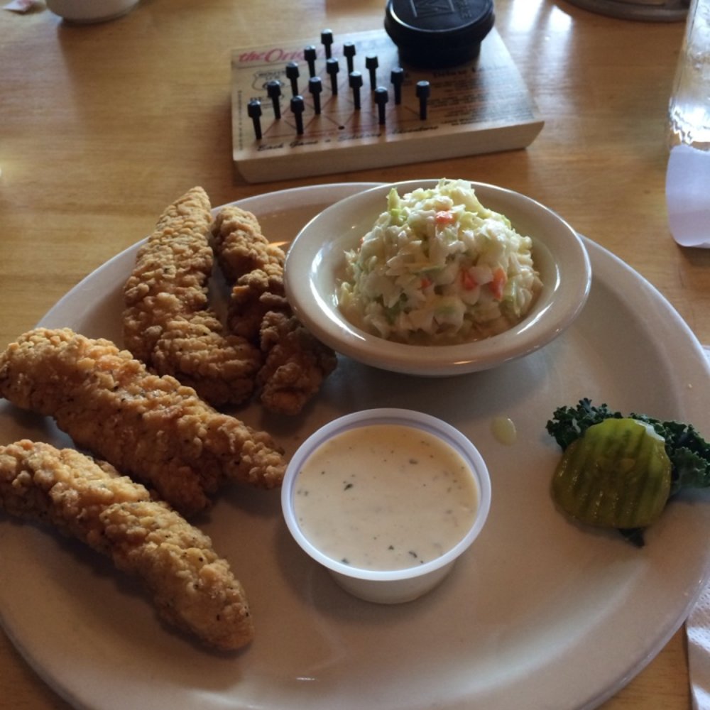 The Roadkill Cafe - Chicken Tenders - they fry them with seasoned batter and the meat is juicy. - American Near Me - Seligman, Arizona The Roadkill Cafe - Chicken Tenders - they fry them with seasoned batter and the meat is juicy. - American Near Me - Seligman, Arizona