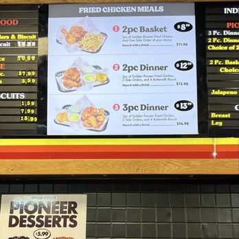 Pioneer Chicken - Current menu - Fast Food Near Me - Los Angeles, California Pioneer Chicken - Current menu - Fast Food Near Me - Los Angeles, California