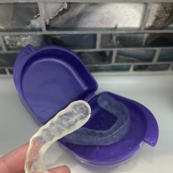 Allen & Co Dental - The Dr Allen & Co nightguard that cracked in less than a week & then the #dentalboards said that was just grand & tossed my case