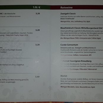 Der Schwabl - Weinkarte April 2019 - Austrian Near Me - Vienna, 9