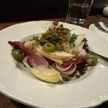 Fox & The Knife - Insalata di indivia (endive salad) - Wine Bars Near Me - Boston, Massachusetts