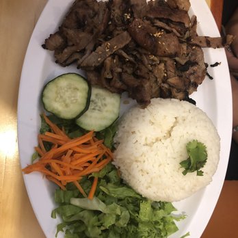Fuzen Pho - My daughter got the grilled pork dish. She loved it - Vietnamese Near Me - Henderson, Nevada