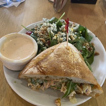 Wildflower - Buffalo Chicken Sandwich, Strawberry Spinach Salad - Sandwiches Near Me - Sedona, Arizona Wildflower - Buffalo Chicken Sandwich, Strawberry Spinach Salad - Sandwiches Near Me - Sedona, Arizona