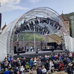 Kloster Hirsau - Bühne für Veranstaltungen. Heute Jethro Tull.
