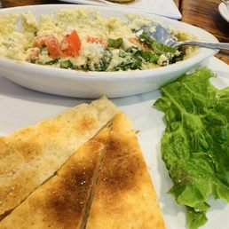 Artichoke dip & bread Artichoke dip & bread