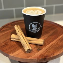 The Coffee's Crib - Hot Honey Cinnamon Latte