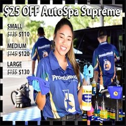 ProntoWash - $25 off AutoSpa Supreme