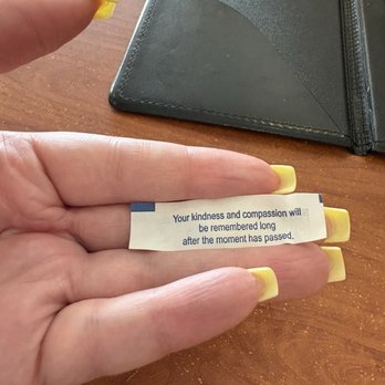 4 Seasons Restaurant - Fortune from Fortune cookie - Vietnamese Near Me - Providence, Rhode Island