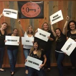 Maine Escape Games - Awesome time at Maine Escape Games for a friends bachelorette! So well done!