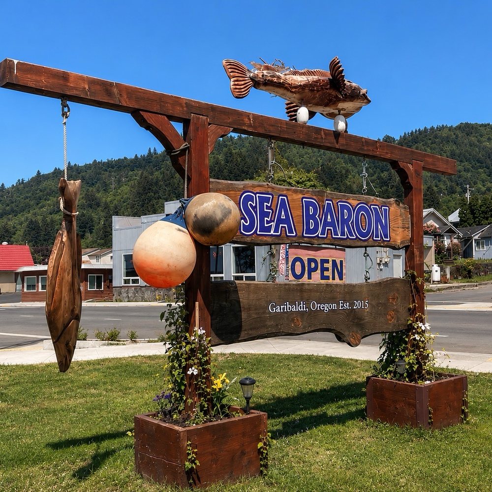 Sea Baron Fish & Chips - Food Trucks Near Me - Garibaldi, Oregon Sea Baron Fish & Chips - Food Trucks Near Me - Garibaldi, Oregon