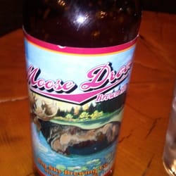 James Bar - Moose Drool beer bottle.  Go Montana!