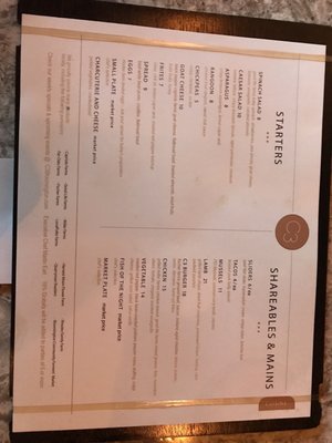 Menu photo 2 C3 Bar Bloomington, IN