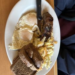 Elmer's Restaurant - Steak and eggs