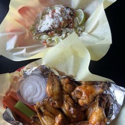 Spicy Mango Wings and Fish Tacos Spicy Mango Wings and Fish Tacos