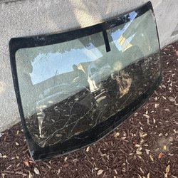 Cosmo Auto Glass - my old windshield
