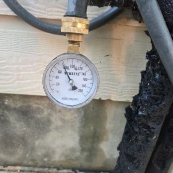 SOSA The Plumber - Pressure test after the repair to confirm there were no leaks. - Plumbing Near Me SOSA The Plumber - Pressure test after the repair to confirm there were no leaks. - Plumbing Near Me