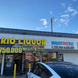 Ontario Liquor - Front of store. Felt like I couldn't lose!