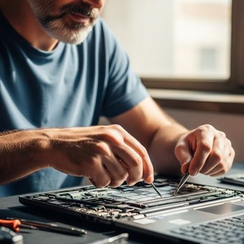 Francis IT - replacing a keyboard - IT Services & Computer Repair Near Me - Borrego Springs, California Francis IT - replacing a keyboard - IT Services & Computer Repair Near Me - Borrego Springs, California
