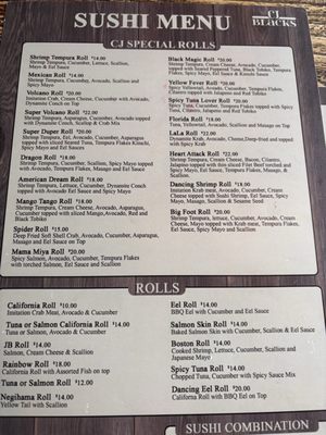 Menu photo 2 CJ Blacks Davie, FL Menu photo 2 CJ Blacks Davie, FL