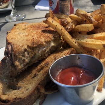 Southern Grounds - Grilled goat cheese with side of fries. So good! - Cafes Near Me - Jacksonville, Florida Southern Grounds - Grilled goat cheese with side of fries. So good! - Cafes Near Me - Jacksonville, Florida