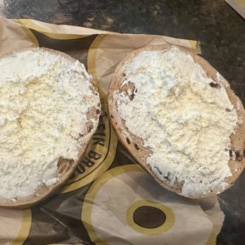 Einstein Bros. Bagels - No, not on the INSIDE unless you ask! - Bagels Near Me - Cedar Park, Texas