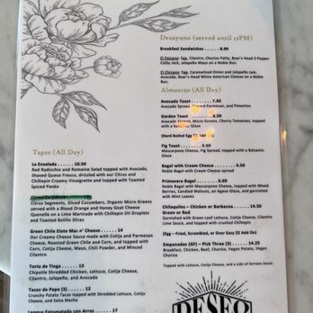 Deseo Coffee Shack - Food menu - Coffee & Tea Near Me - Phoenix, Arizona Deseo Coffee Shack - Food menu - Coffee & Tea Near Me - Phoenix, Arizona