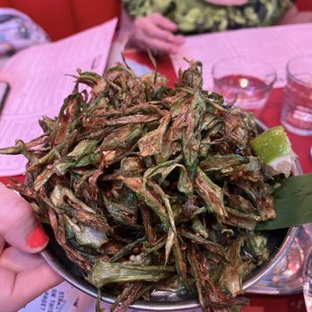 Chai Pani - Okra fries - Indian Near Me - Asheville, North Carolina Chai Pani - Okra fries - Indian Near Me - Asheville, North Carolina
