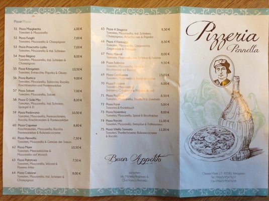 Menu photo 2 Pizzeria Pennella Königstein, BY