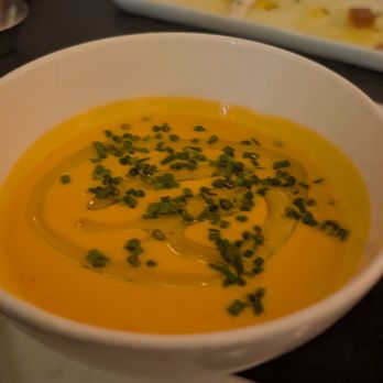 La Nacional - Gazpacho  chicken paella. Flan - Spanish Near Me - New York, New York