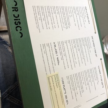 Mordisco - Menu - Spanish Near Me - Barcelona, B