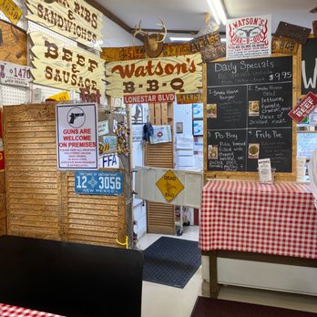 Watson's BBQ - Ordering Counter - Barbeque Near Me - Tucumcari, New Mexico