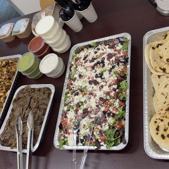 The Kebab Shop - Catering - Crave Pack ( Grilled chicken, saffron rice, pita bread, GREEK SALAD LARGE SIDE SAUCES 8oz - Mediterranean Near Me - Brea, California The Kebab Shop - Catering - Crave Pack ( Grilled chicken, saffron rice, pita bread, GREEK SALAD LARGE SIDE SAUCES 8oz - Mediterranean Near Me - Brea, California