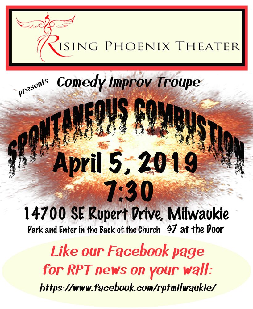 RISING PHOENIX THEATER Updated September 2024 14700 SE Rupert Dr