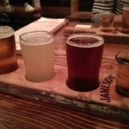 Beer flight galore and a shot?! Beer flight galore and a shot?!