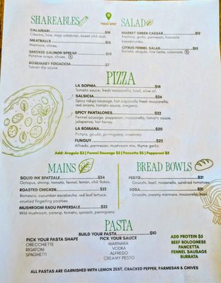 Menu photo 6 La Pizza Spot Campbell, CA