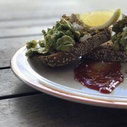 The Blue Poppy - Smashing Avo. Next time, I might add bacon...