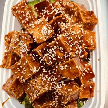 Asian Kitchen - Sesame Tofu Entree - Chinese Near Me - Greenville, South Carolina