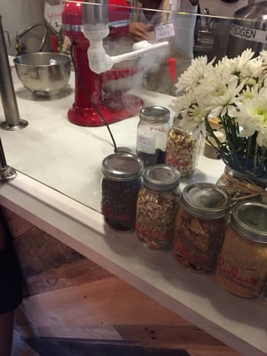 Lulu's Nitrogen Ice Cream by null