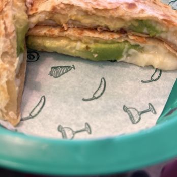 The Taco Stand - Cheese & Avocado Quesadilla - Tacos Near Me - Houston, Texas