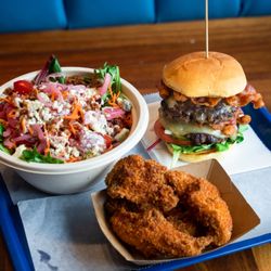 Meyer's Olde Dutch - Chicken Tenders.  Meyers Salad.  Double Dutch.  MOD.  Fresh, Beacon, Poughkeepsie