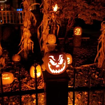 Terror on Tillson Street - Buncha Jack o lanterns at this house - Festivals Near Me - Romeo, Michigan