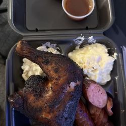Bubba's Smokehouse - I ordered the 3 protein option, however I only received 2 of 3 (didn't receive sliced brisket). I don't recommend this place.