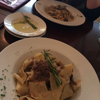 Basilico Ristorante - Wild boar on my side fungini linguine on hers - Italian Near Me - Olympia, Washington Basilico Ristorante - Wild boar on my side fungini linguine on hers - Italian Near Me - Olympia, Washington