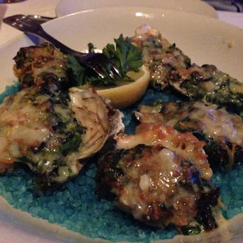 Chart House - Baked oysters (wasn't on the menu) - 3 stars - Seafood Near Me - Monterey, California Chart House - Baked oysters (wasn't on the menu) - 3 stars - Seafood Near Me - Monterey, California