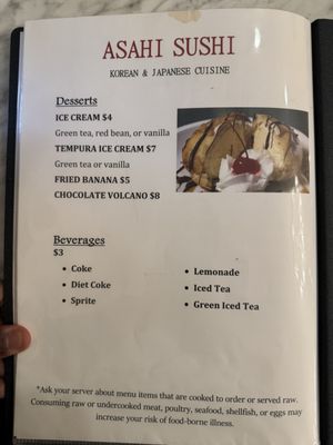 Menu photo 5 Asahi Sushi Shelby Township, MI