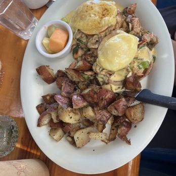 Wave Street Café - Classic Benedict - Breakfast & Brunch Near Me - Monterey, California Wave Street Café - Classic Benedict - Breakfast & Brunch Near Me - Monterey, California