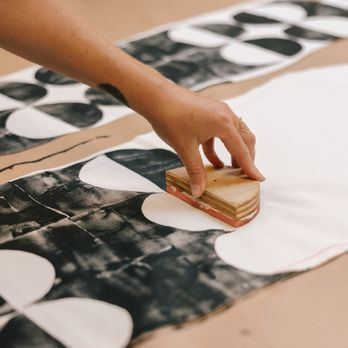 Tigerowl Design Studio - Creating a unique and custom design at our Block Printed Pants workshop - Accessories Near Me